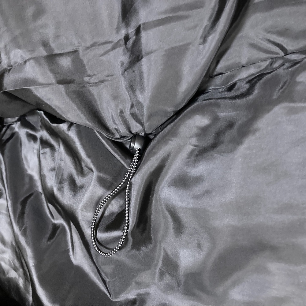 Black Puffer Coat - Picture 6 of 7